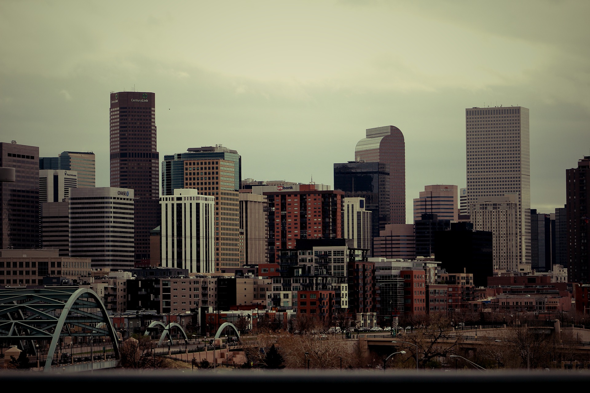 Denver Female Strippers - City Skyline