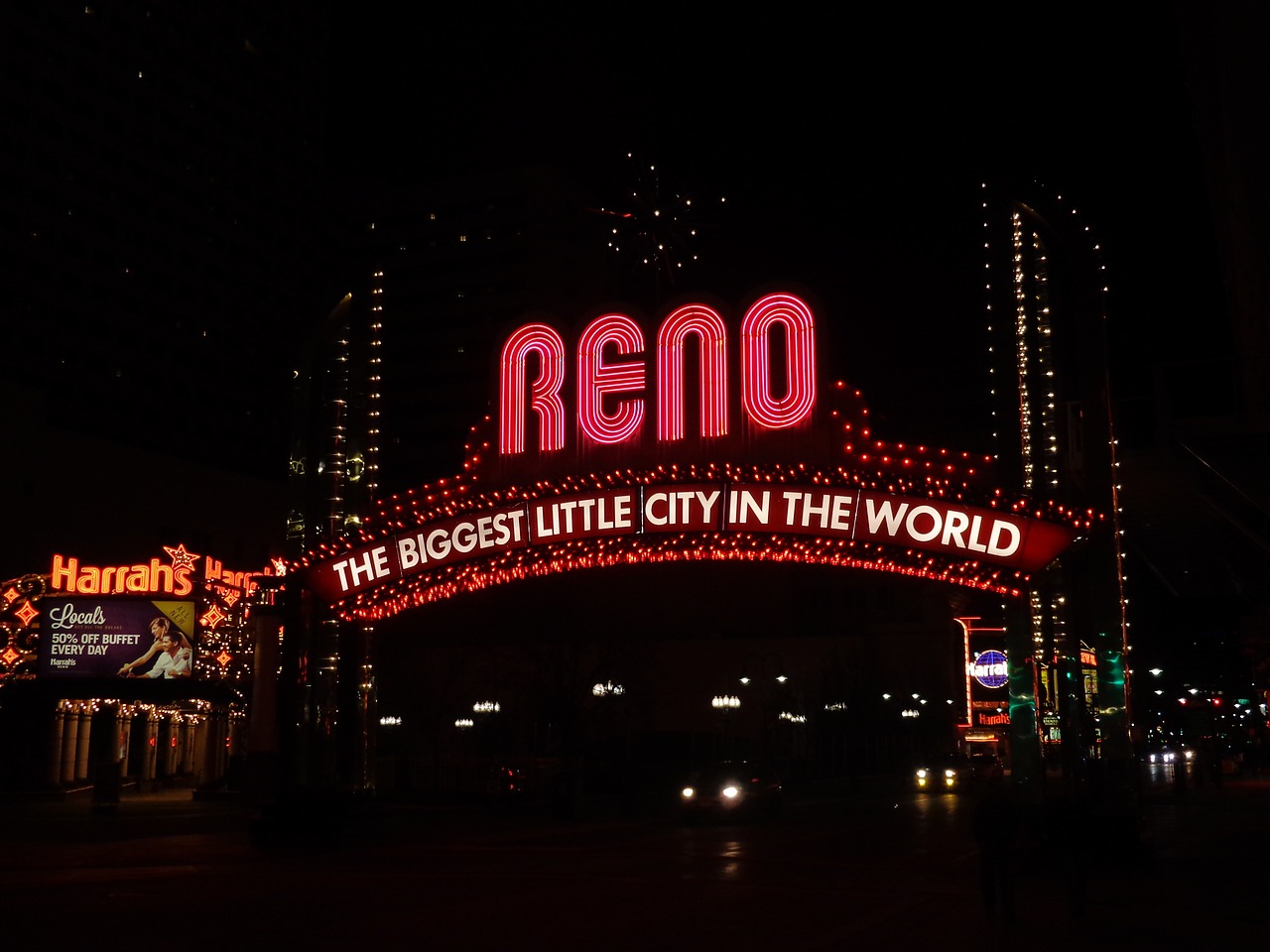 Reno Female Strippers - City Skyline